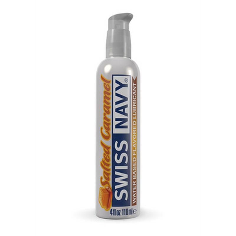 LUBRICANT WITH SALTED CARAMEL FLAVOR - 4 FL OZ / 118 ML