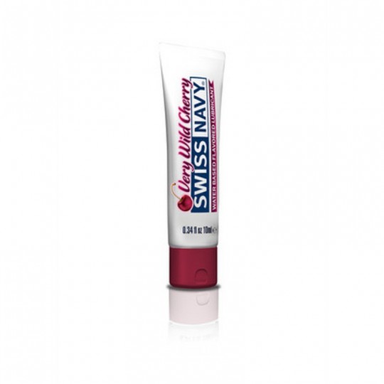 LUBRICANT WITH VERY WILD CHERRY FLAVOR - 0.3 FL OZ / 10 ML