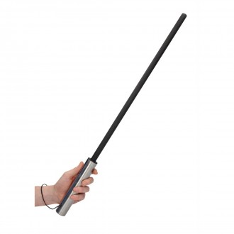 CANE WITH STAINLESS STEEL HANDLE