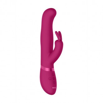 IZARA - ROTATING BEADS RABBIT VIBRATOR - PINK