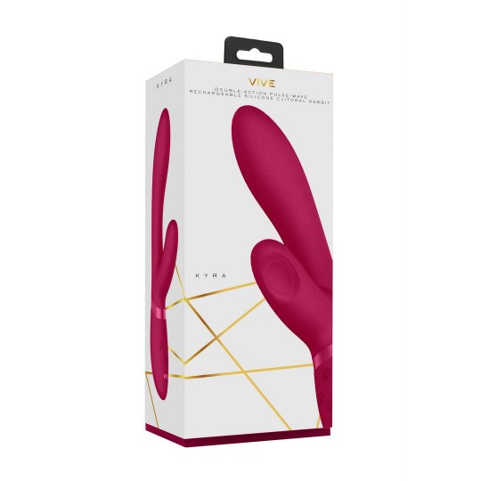 KYRA - PULSE CLITORAL RABBIT - PINK