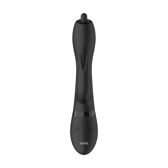 NILO - PINPOINT ROTATING G-SPOT RABBIT - BLACK