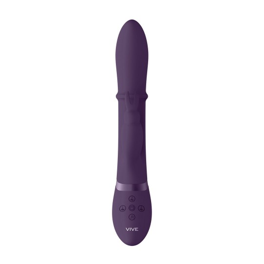 HALO - RING RABBIT VIBRATOR - PURPLE