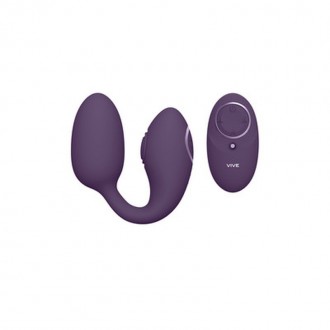 AIKA - PULSE WAVE  VIBRATING LOVE EGG - PURPLE