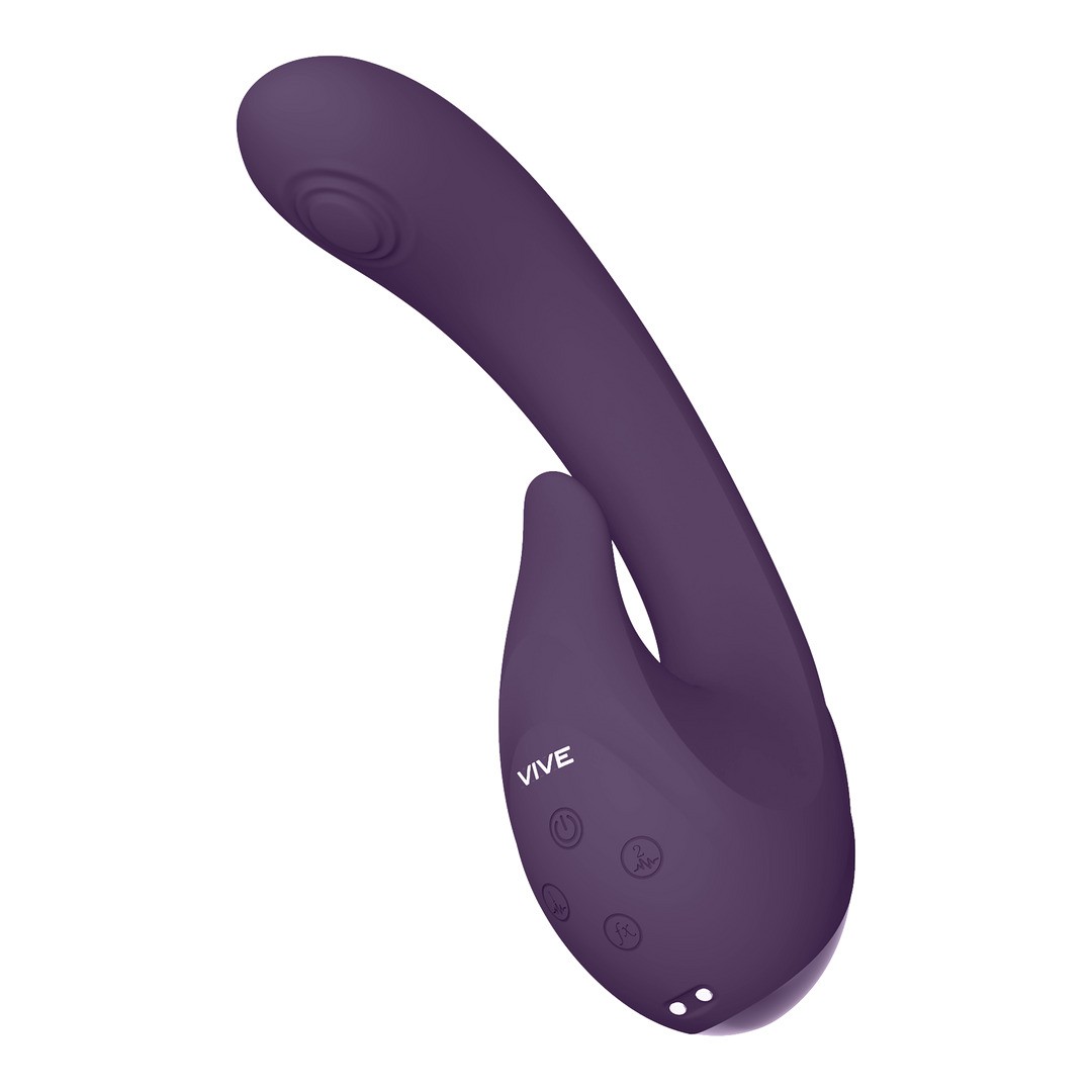 MIKI - PULSE WAVE  FLICKERING G-SPOT VIBRATOR - PURPLE