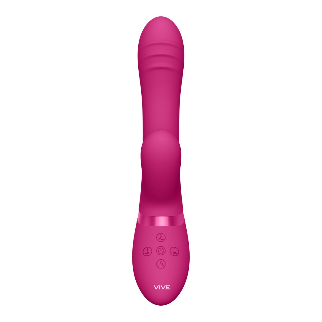 TANI - FINGER MOTION WITH PULSE-WAVE VIBRATOR - PINK