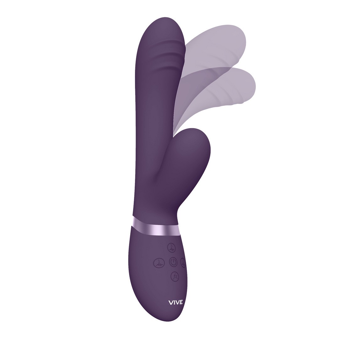 TANI - FINGER MOTION WITH PULSE-WAVE VIBRATOR - PURPLE