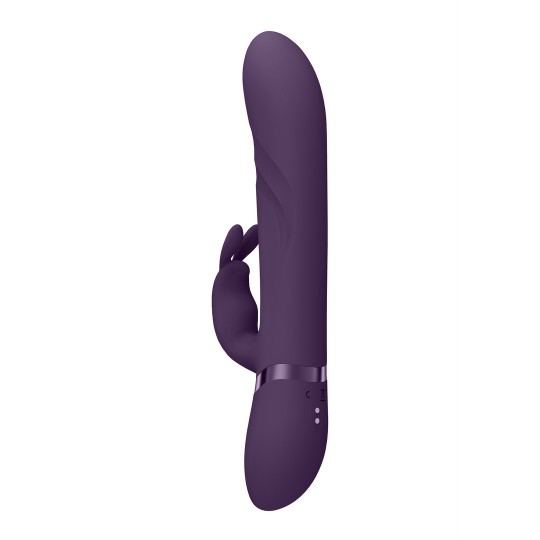 NARI - VIBRATING AND ROTATING BEADS, G-SPOT RABBIT - PURPLE