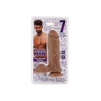 WORKING MAN - YOUR INFLUENCER DILDO - 7 / 18 CM