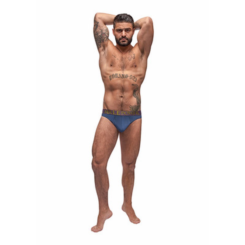 ENHANCER THONG - ANTIQUE BLUE