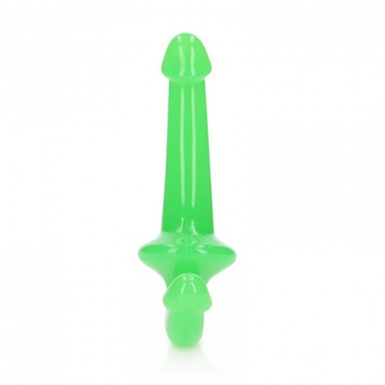 STRAPLESS STRAP-ON - GLOW IN THE DARK - 6&#039;&#039; / 13,5 CM