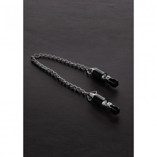 BARREL TIT CLAMPS WITH CHAIN (PAIR)