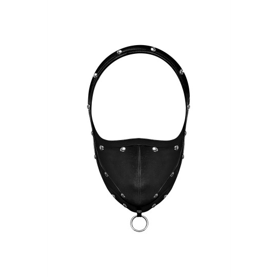 TRITON - MASK WITH ADJUSTABLE NECK AND FRONT RING - ONE SIZE - BLACK