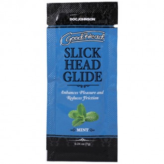 SLICK HEAD GLIDE - MINT - BULK REFILL - 48 PIECES - 0.24 OZ / 7 GR