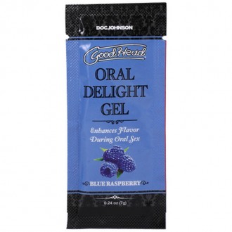 ORAL DELIGHT GEL - BLUE RASPBERRY - BULK REFILL - 48 PIECES - 0.24 OZ / 7 GR