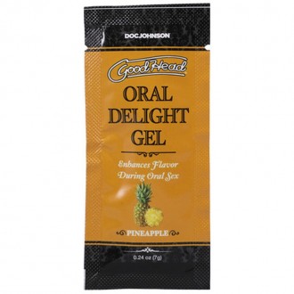 ORAL DELIGHT GEL - PINEAPPLE - BULK REFILL - 48 PIECES - 0.24 OZ / 7 GR