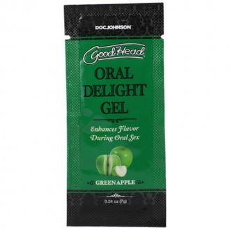 ORAL DELIGHT GEL - GREEN APPLE - BULK REFILL - 48 PIECES - 0.24 OZ / 7 GR