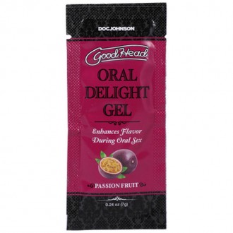 ORAL DELIGHT GEL - PASSION FRUIT - BULK REFILL - 48 PIECES - 0.24 OZ / 7 GR