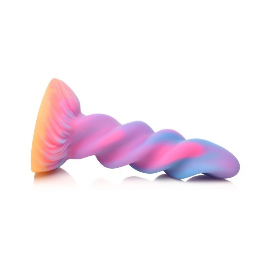 MOON RIDER - GLOW-IN-THE-DARK UNICORN DILDO