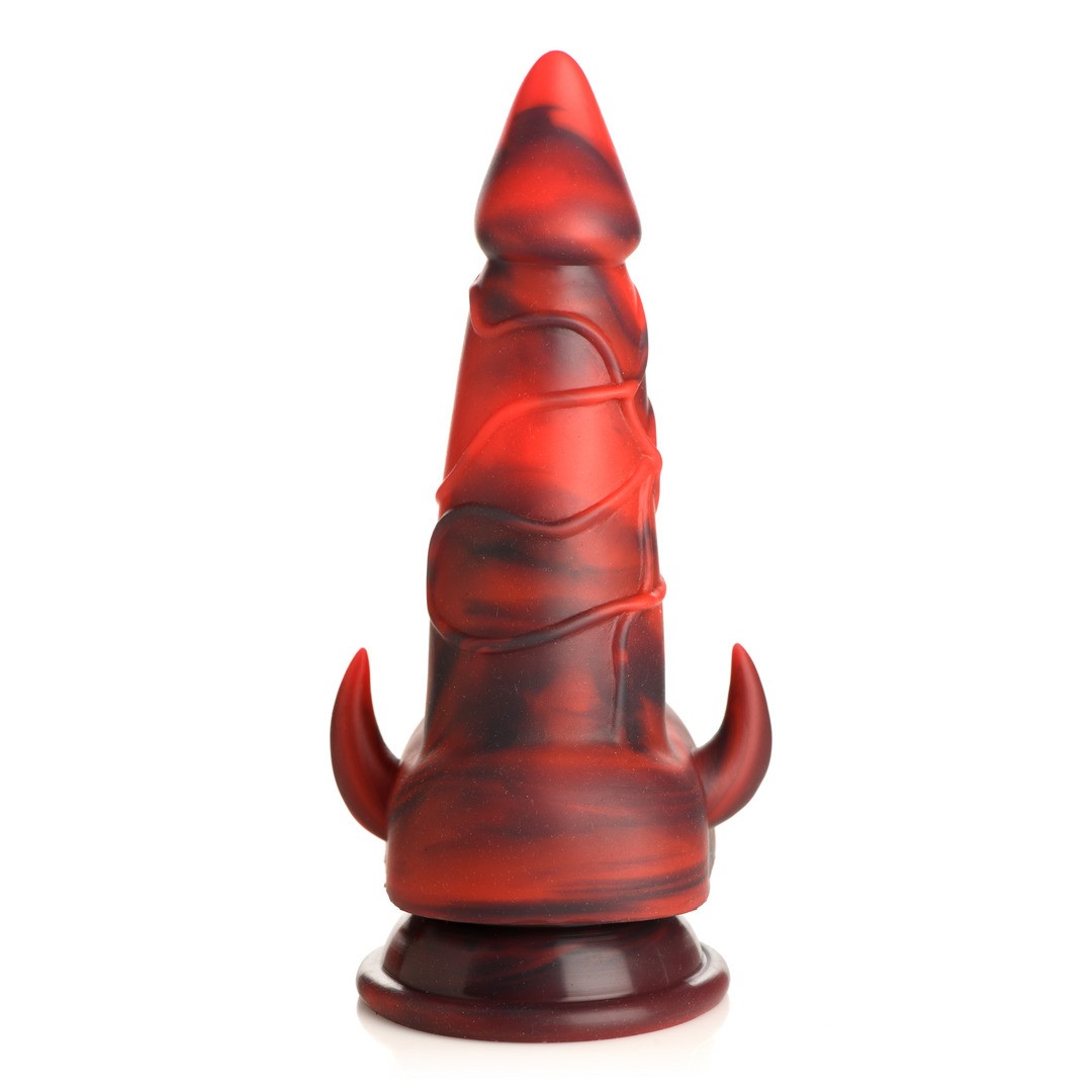 HORNY DEVIL - DEMON SILICONE DILDO - RED