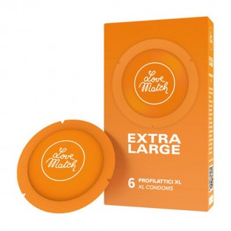 EXTRA LARGE - CONDOMS - 6 PIECES