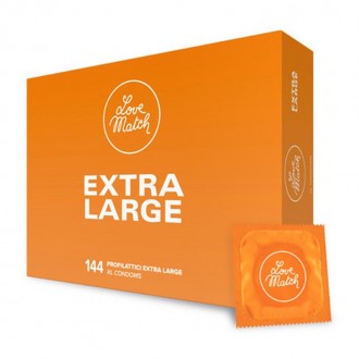 EXTRA LARGE - CONDOMS - 144 PIECES