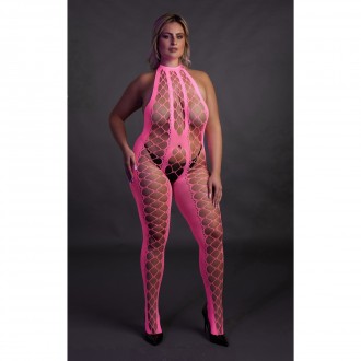 BODYSTOCKING WITH HALTERNECK