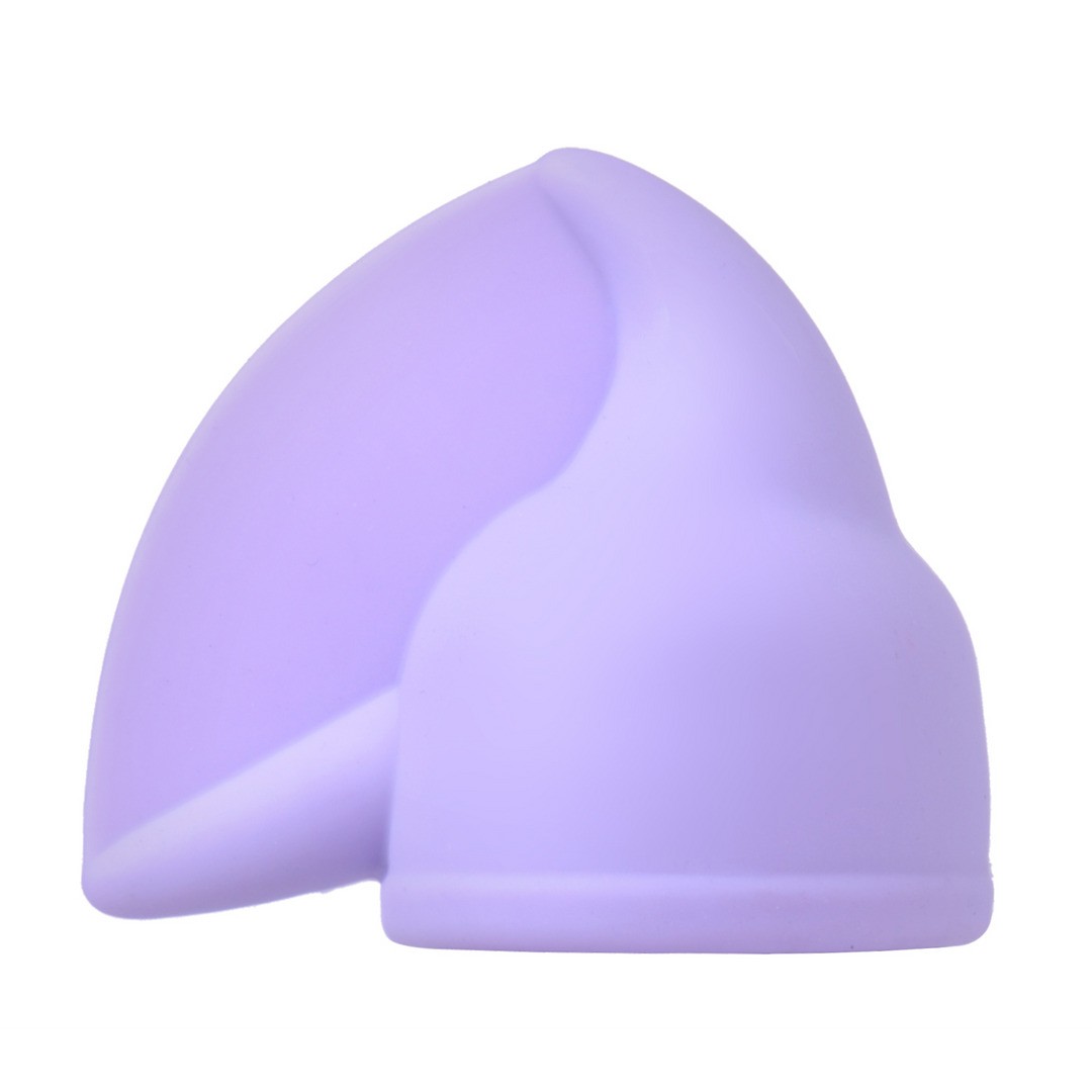 FLUTTER TIP SILICONE WAND ATTACHMENT - PURPLE