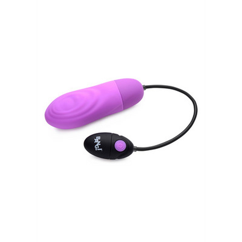 PULSATING RECHARGEABLE SILICONE BULLET