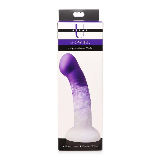 G-SWIRL - G-SPOT SILICONE DILDO