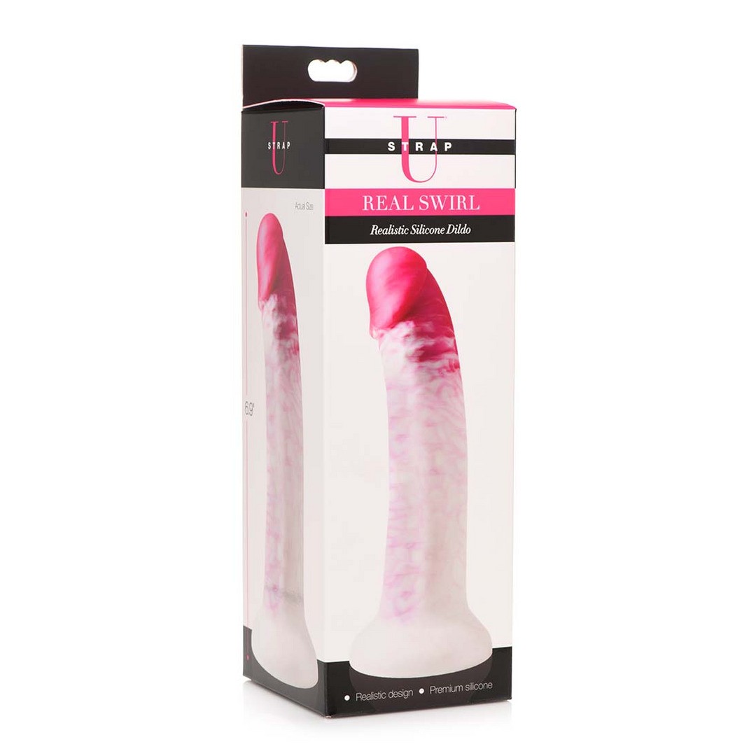 REAL SWIRL - REALISTIC SILICONE DILDO