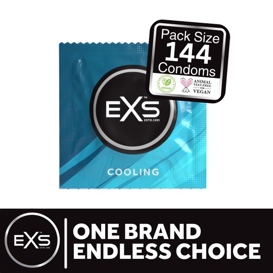 EXS COOLING - CONDOMS - 144 PIECES