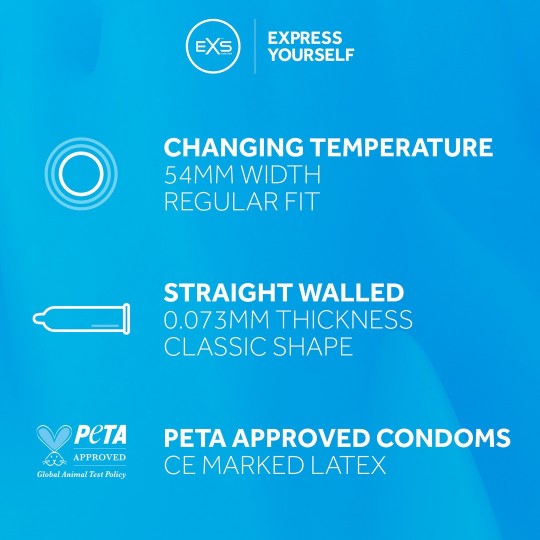 EXS COOLING - CONDOMS - 144 PIECES