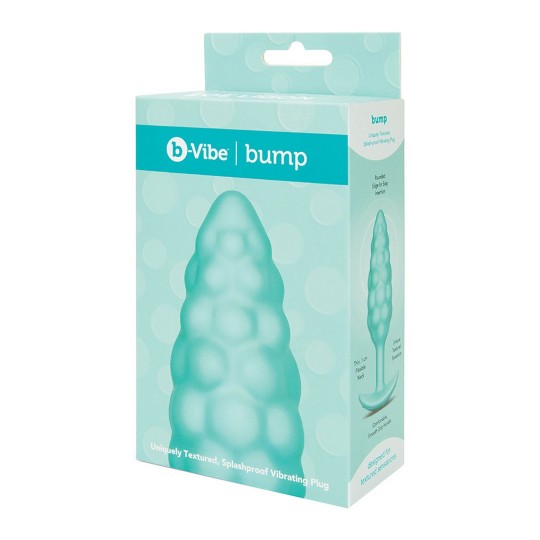 BUMP TEXTURE PLUG - VIBRATING BUTT PLUG