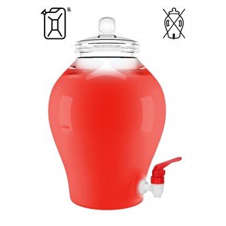 LUBRICANT WATERBASED - STRAWBERRY - 1.3 GAL / 5 L