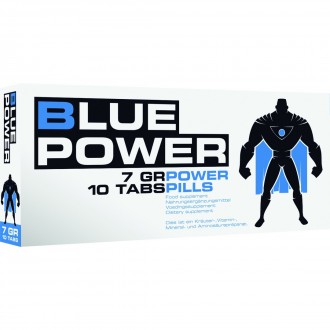 CAPSULES STIMULANTES BLUE POWER - 10 UNITÉ