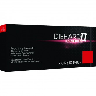 DIEHARD II HARDCORE - STIMULATING CAPSULES - 10 PIECES