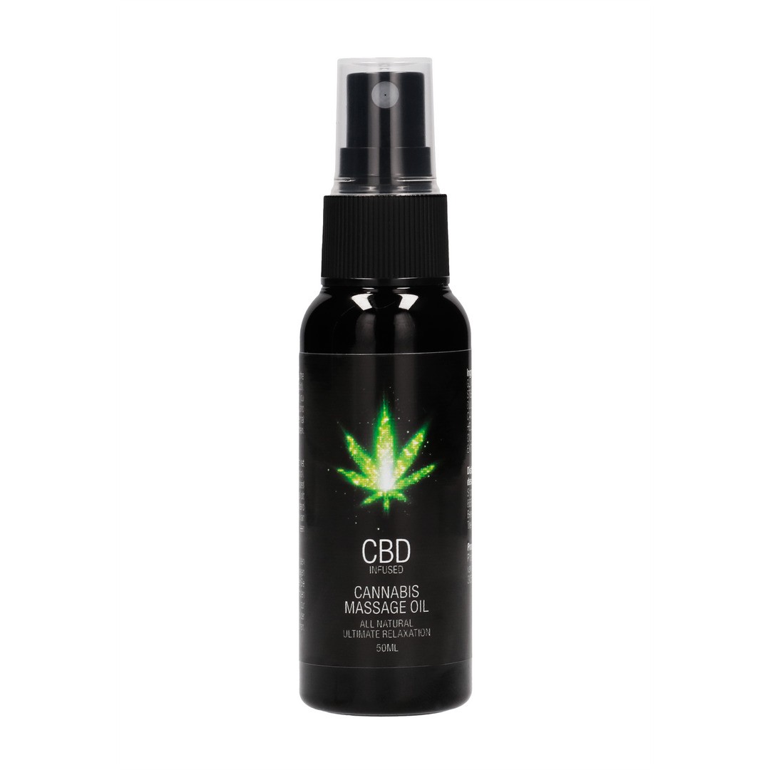 CBD CANNABIS MASSAGE OIL - 2 FL OZ / 50 ML