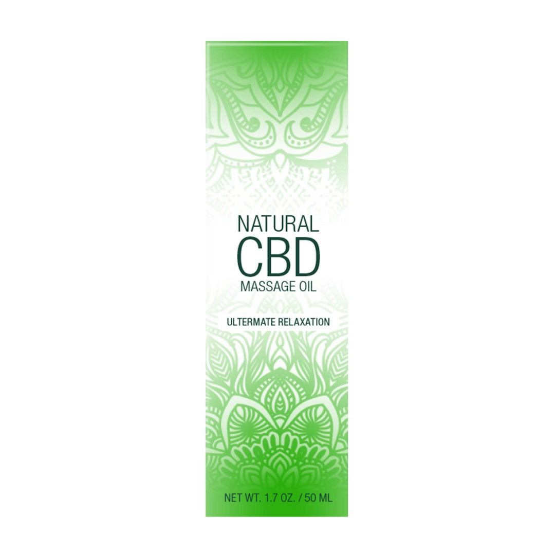 NATURAL CBD - MASSAGE OIL - 2 FL OZ / 50 ML