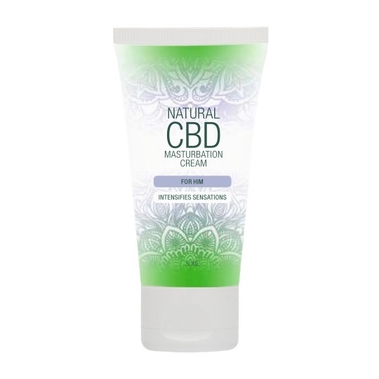 NATURAL CBD - MASTURBATION CREAM FOR HIM - 2 FL OZ / 50 ML