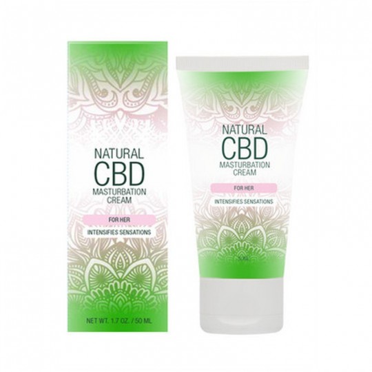 NATURAL CBD - MASTURBATION CREAM FOR HER - 2 FL OZ / 50 ML