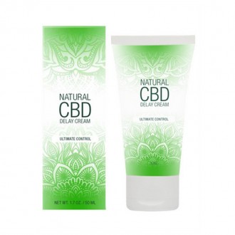 NATURAL CBD - DELAY CREAM - 2 FL OZ / 50 ML