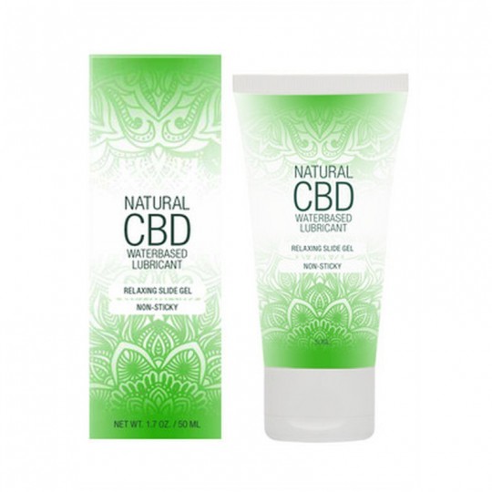 NATURAL CBD - WATER BASED LUBRICANT - 2 FL OZ / 50 ML