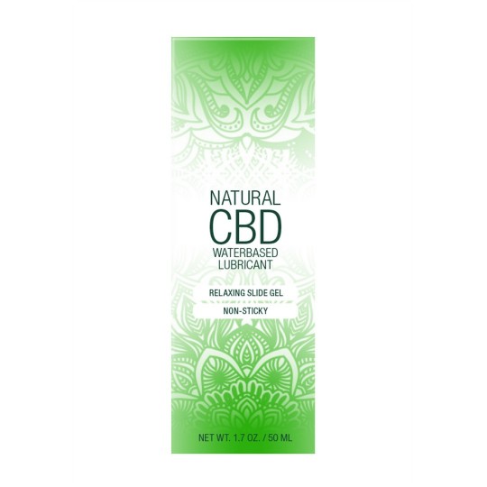 NATURAL CBD - WATER BASED LUBRICANT - 2 FL OZ / 50 ML