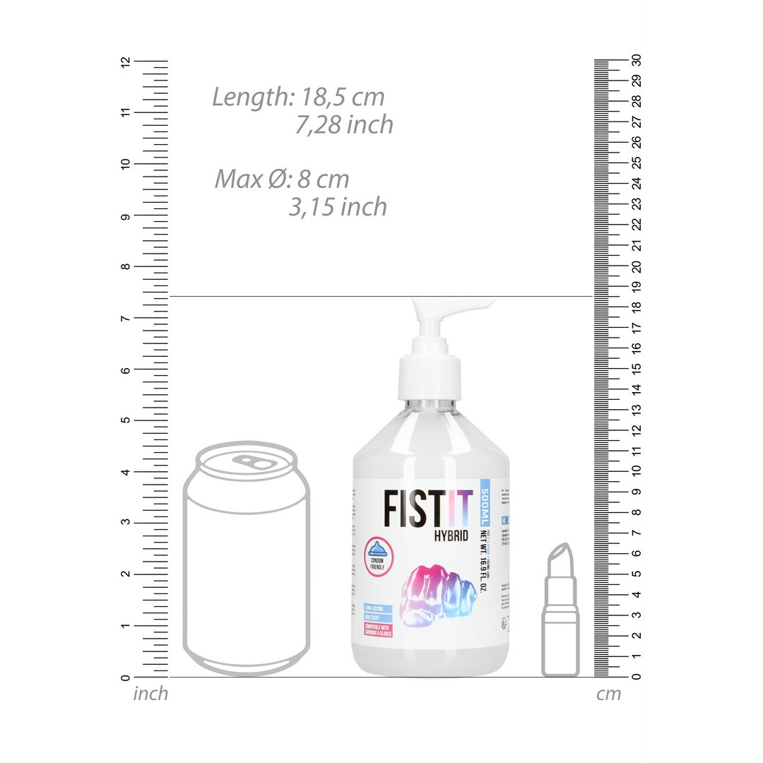 FIST IT HYBRID LUBRICANT - 17 FL OZ / 500 ML - PUMP