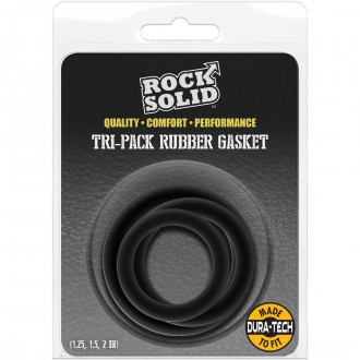 TRI-PACK RUBBER GASKET - COCKRING SET