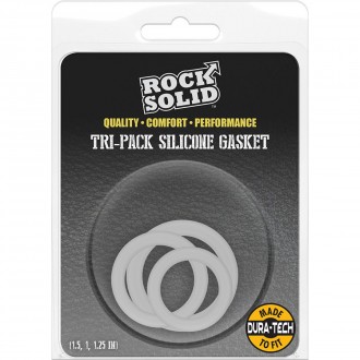 TRI-PACK SILICONE GASKET - COCKRING SET