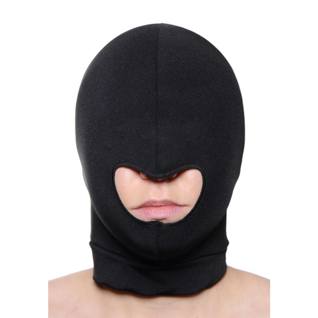 BLOW HOLE - OPEN MOUTH SPANDEX FACE MASK