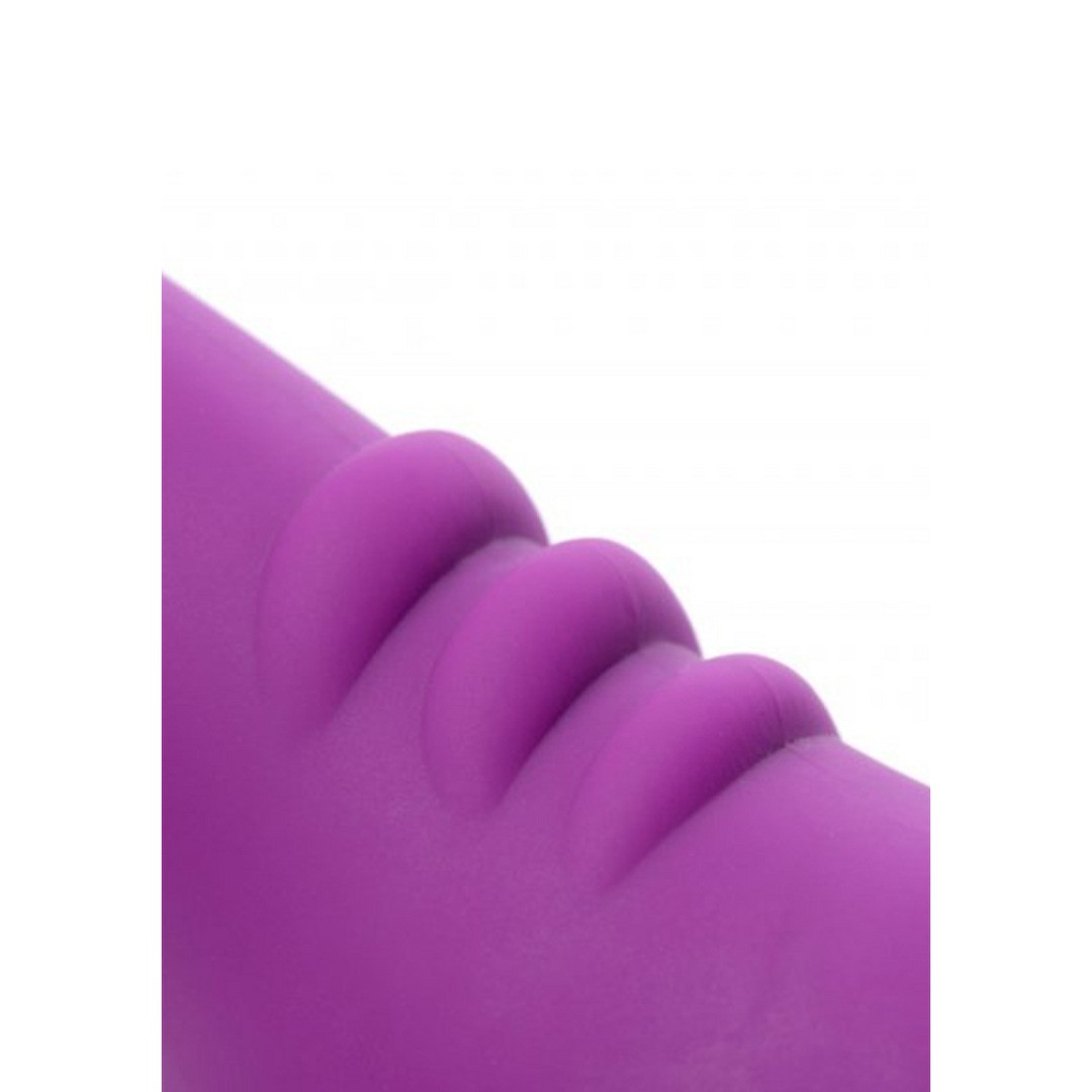 ROYAL RIDER - VIBRATING SILICONE STRAPLESS STRAP-ON