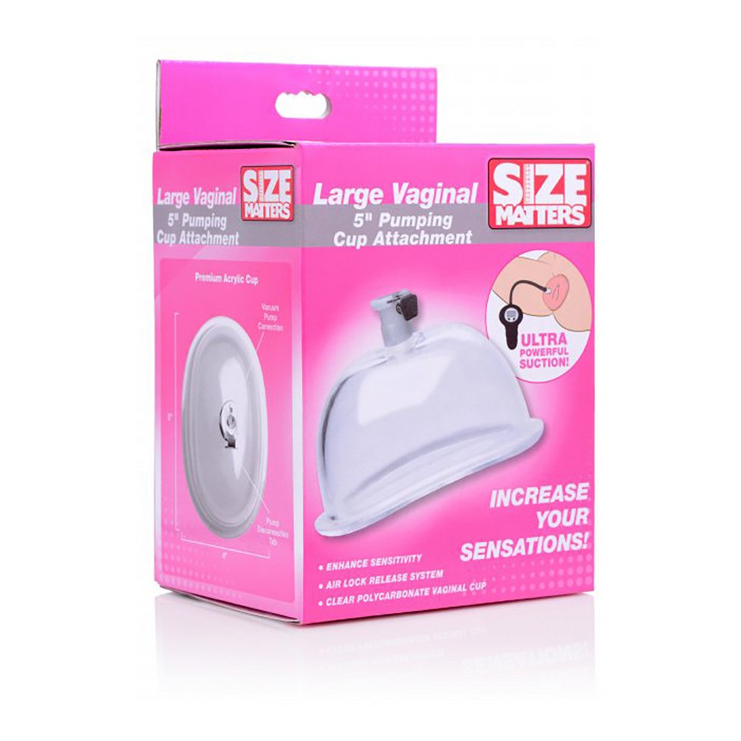 LARGE VAGINAL PUMP WITH CUP ATTACHMENT - LARGE